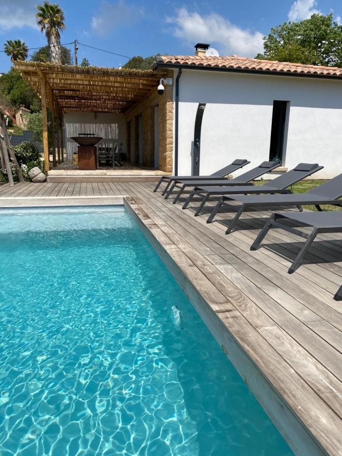 Villa De Charme Avec Piscine A Ajaccio Alata Eksteriør bilde